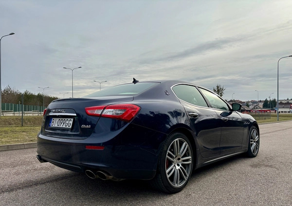 Maserati Ghibli cena 160000 przebieg: 60000, rok produkcji 2017 z Białystok małe 37